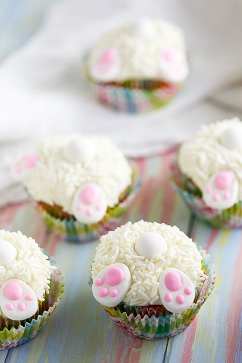 bunny butt cupcakes 