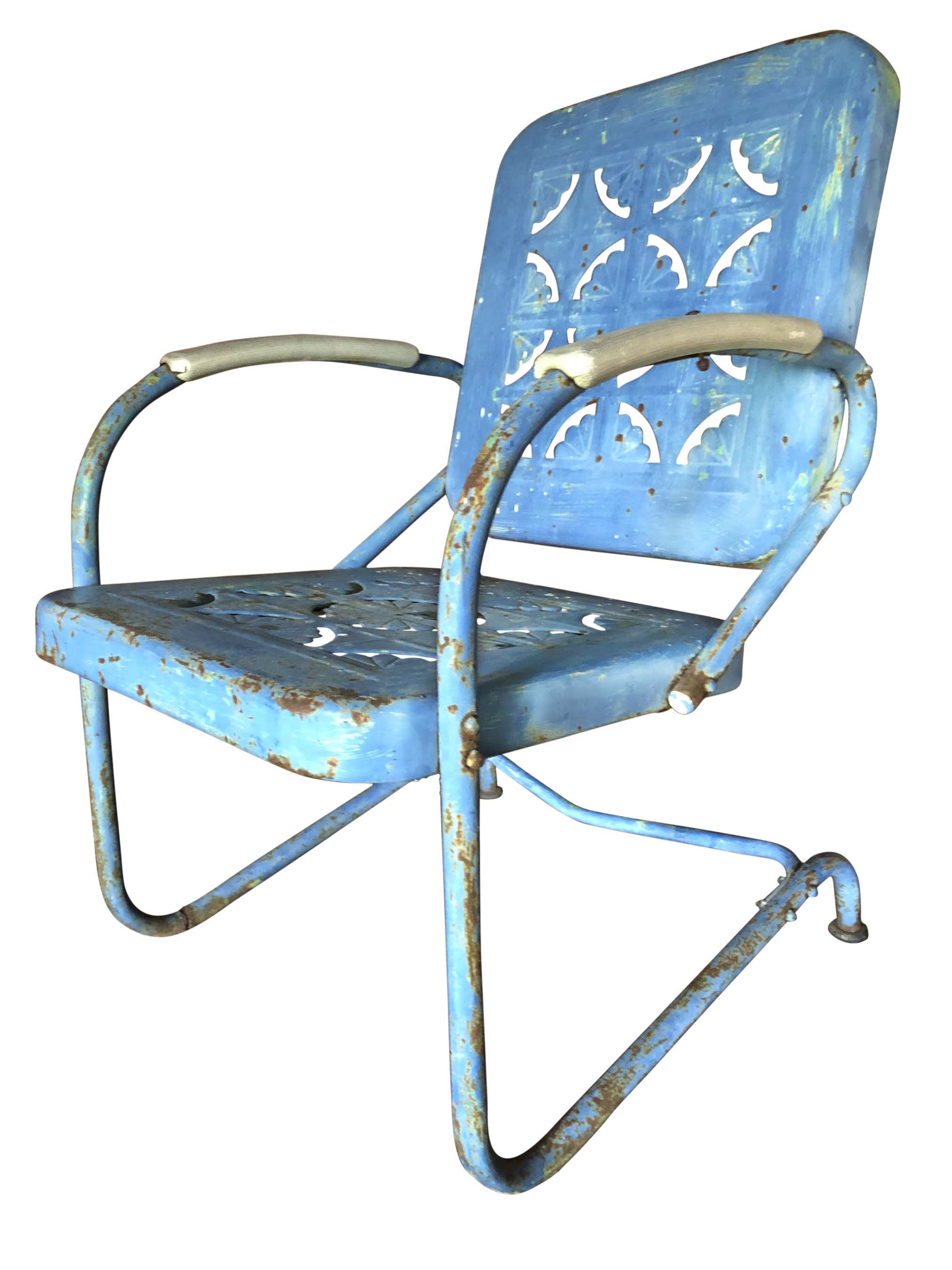 old vintage metal chairs for sale