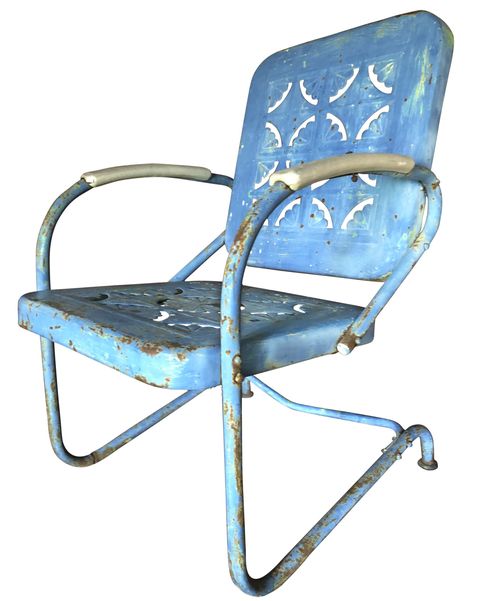 Retro Lawn Chairs Best Metal And, Lawn Chair Rocker Vintage