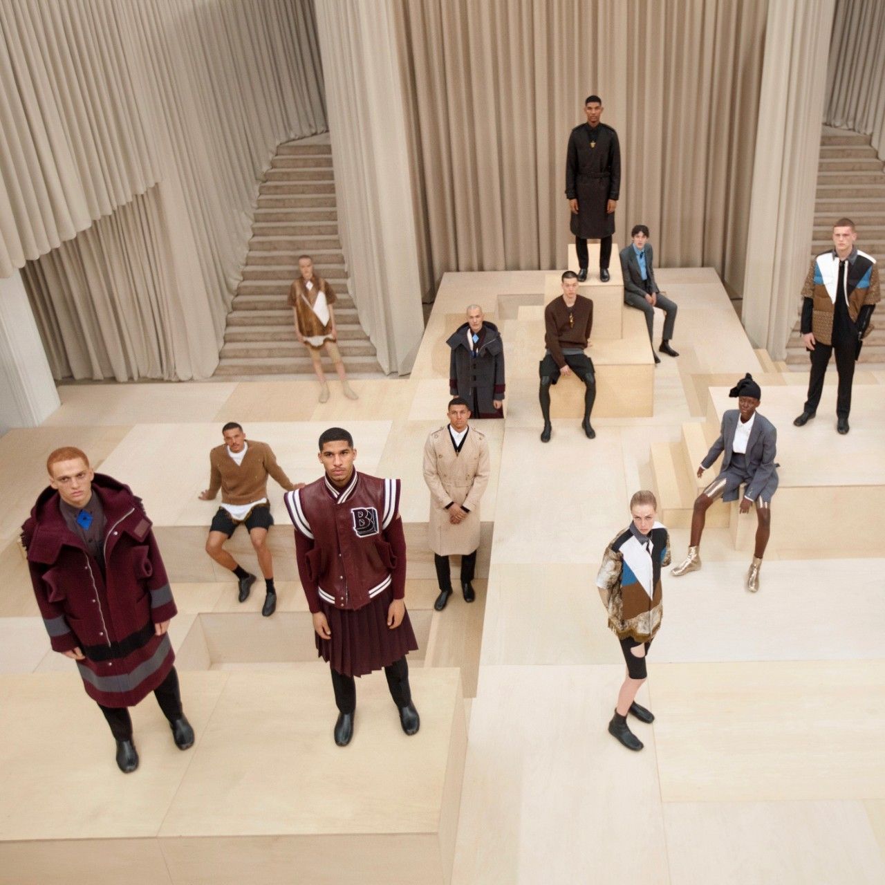 Every Look from Fall/Winter 2021 Menswear Collection - Burberry Riccardo Tisci Fashion Week