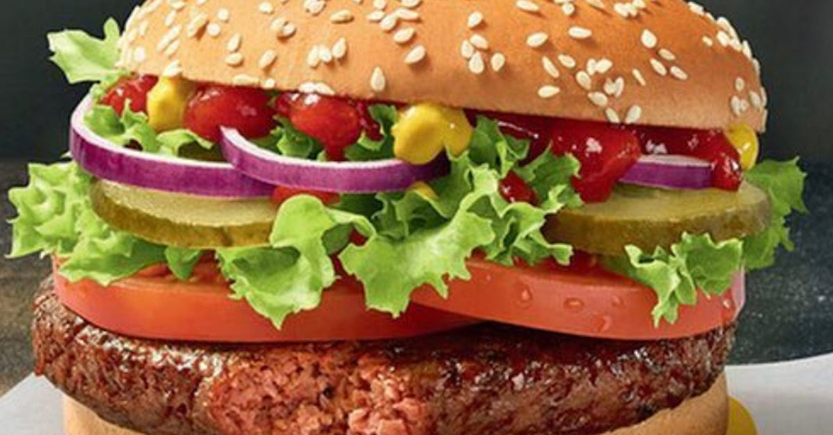 Mcdonalds Is Introducing A Plant Based Burger To Menus