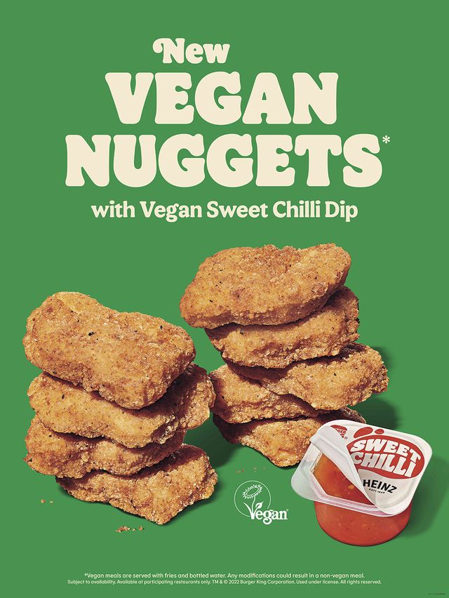 burger king has launched vegan nuggets for the first time