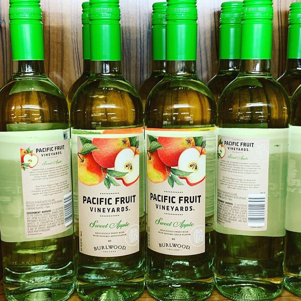 Sale > pacific fruit vineyards sweet peach wine > in stock