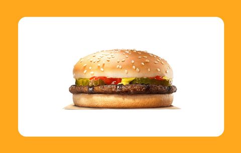 what is the healthiest thing to eat at burger king