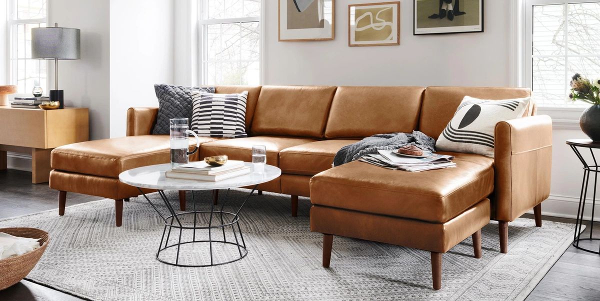 Leather Sofa Reviews, Cognac Leather Sofa Living Room