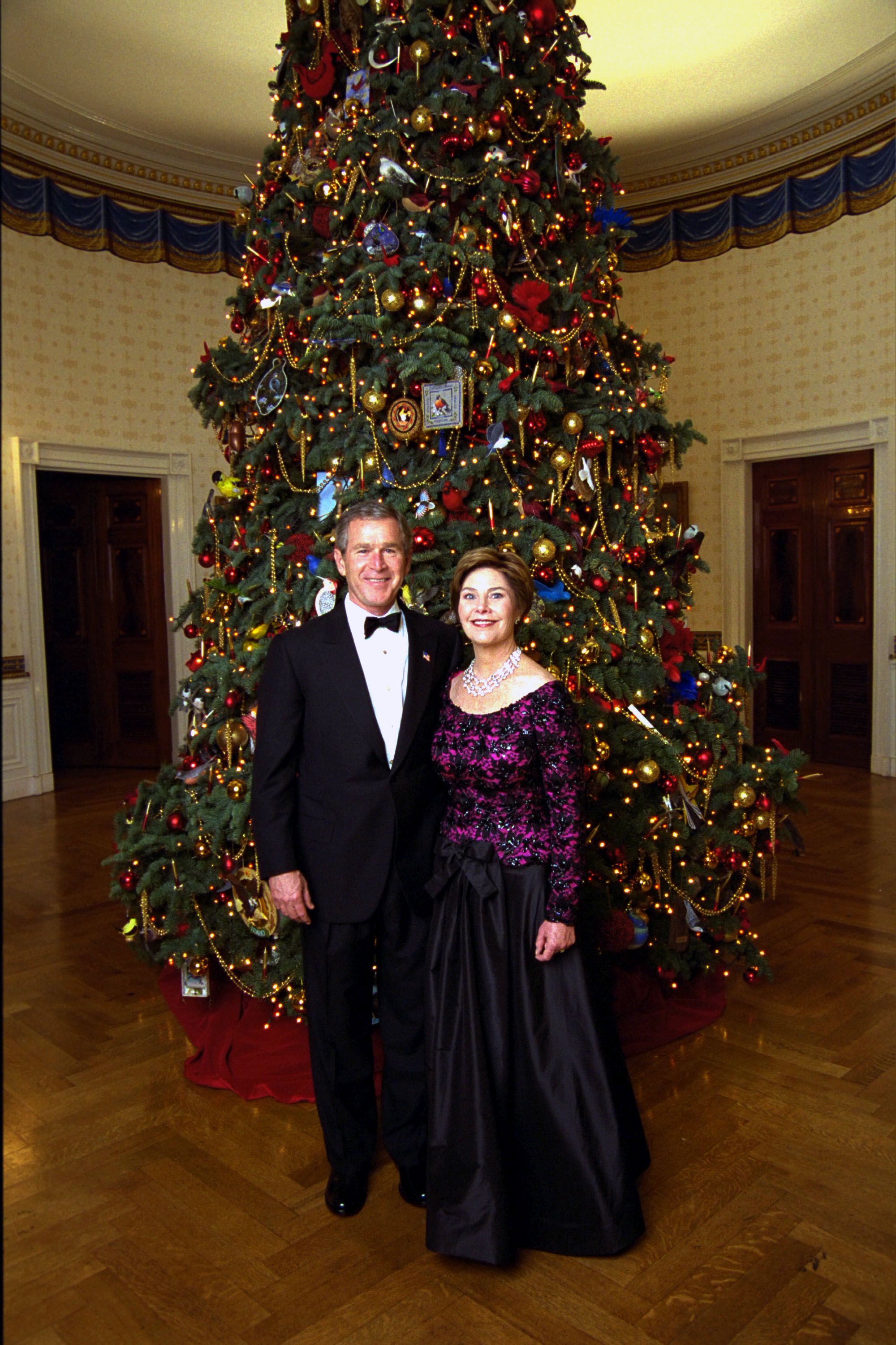 2004 Official President George Bush White House Christmas Card