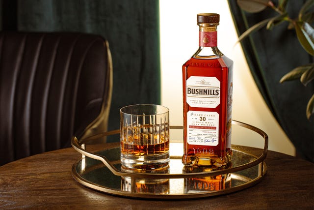 bushmills 30 year single malt whiskey
