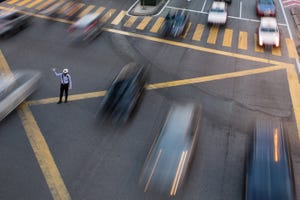 Busy street