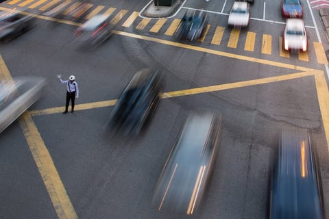 Busy street