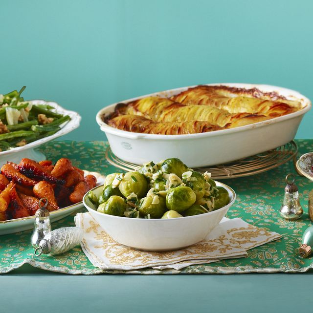 best christmas side dishes buttered brussels