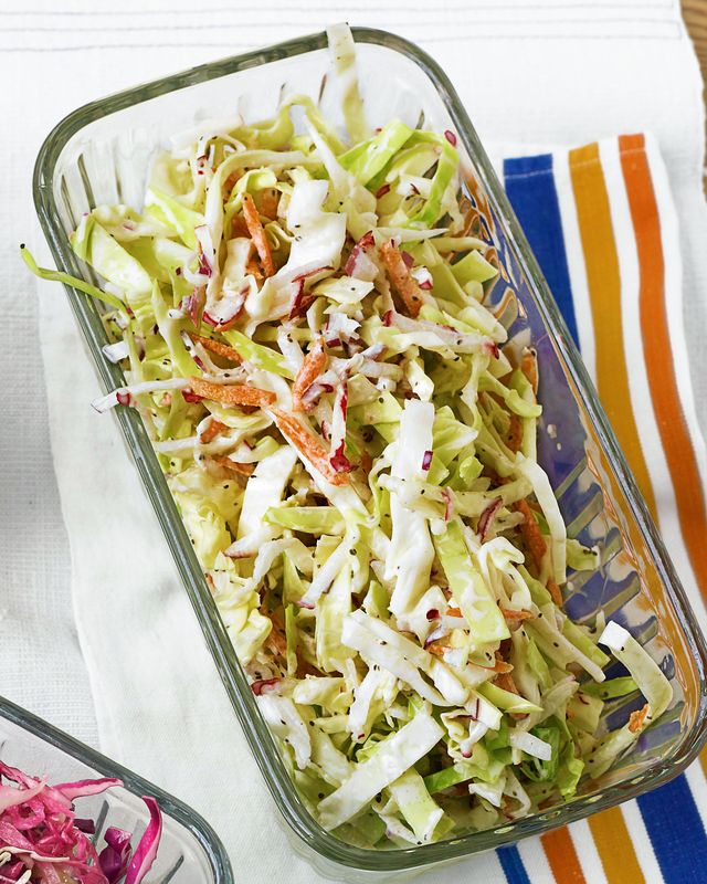 classic coleslaw with buttermilk