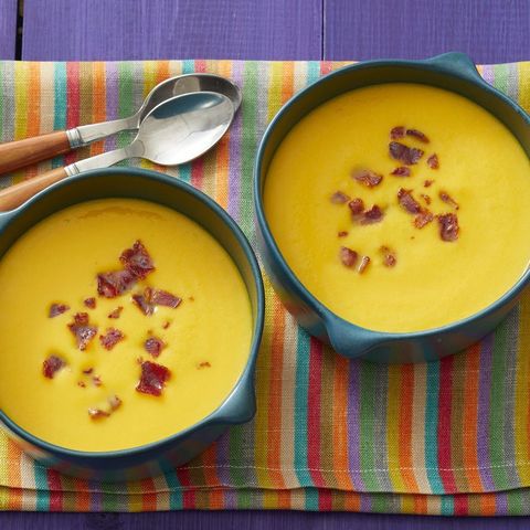 butternut squash with bacon fall soup recipes