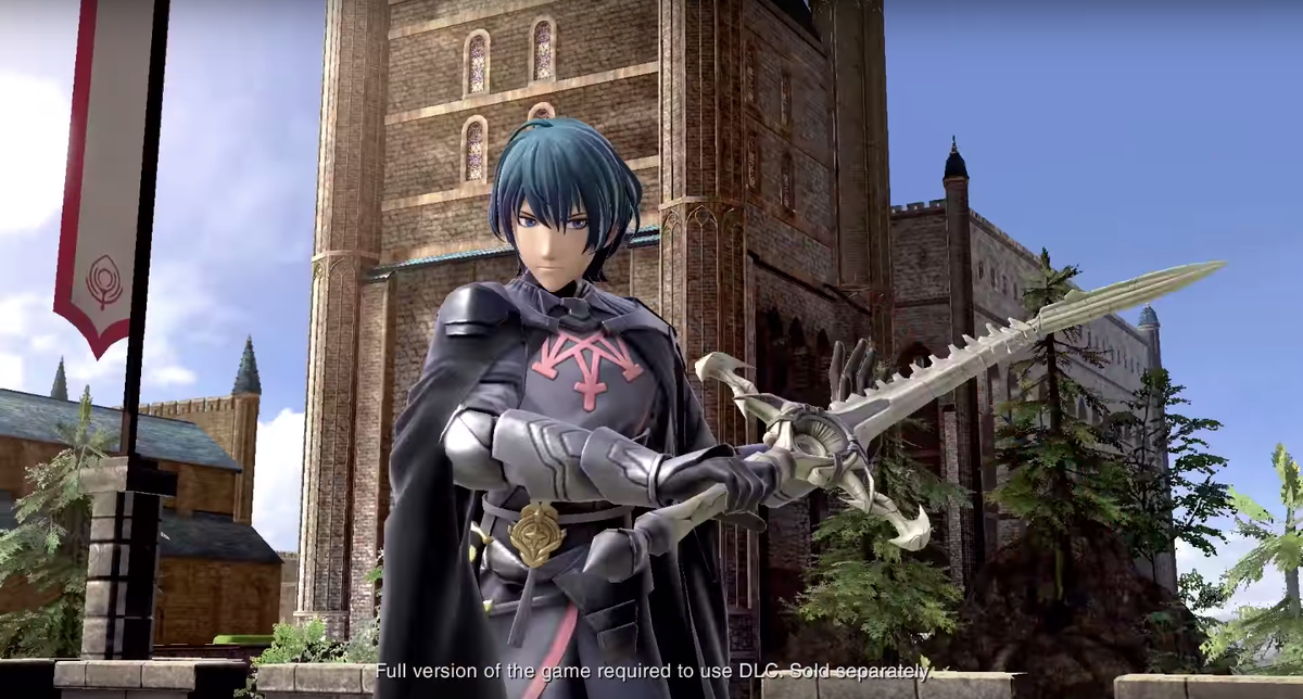 Fire Emblem's Byleth is new Super Smash Bros. Ultimate DLC hero