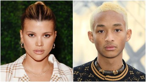 Sofia Richie and Jaden Smith Were Seen Getting Their PDA on at the Beach