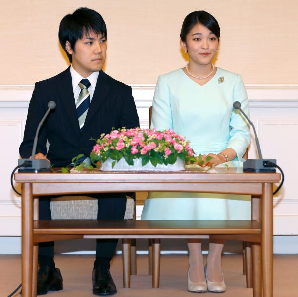 日本真子公主情定小室圭 婚後恐失去皇室身分 文仁親王表示 身為家長應尊重
