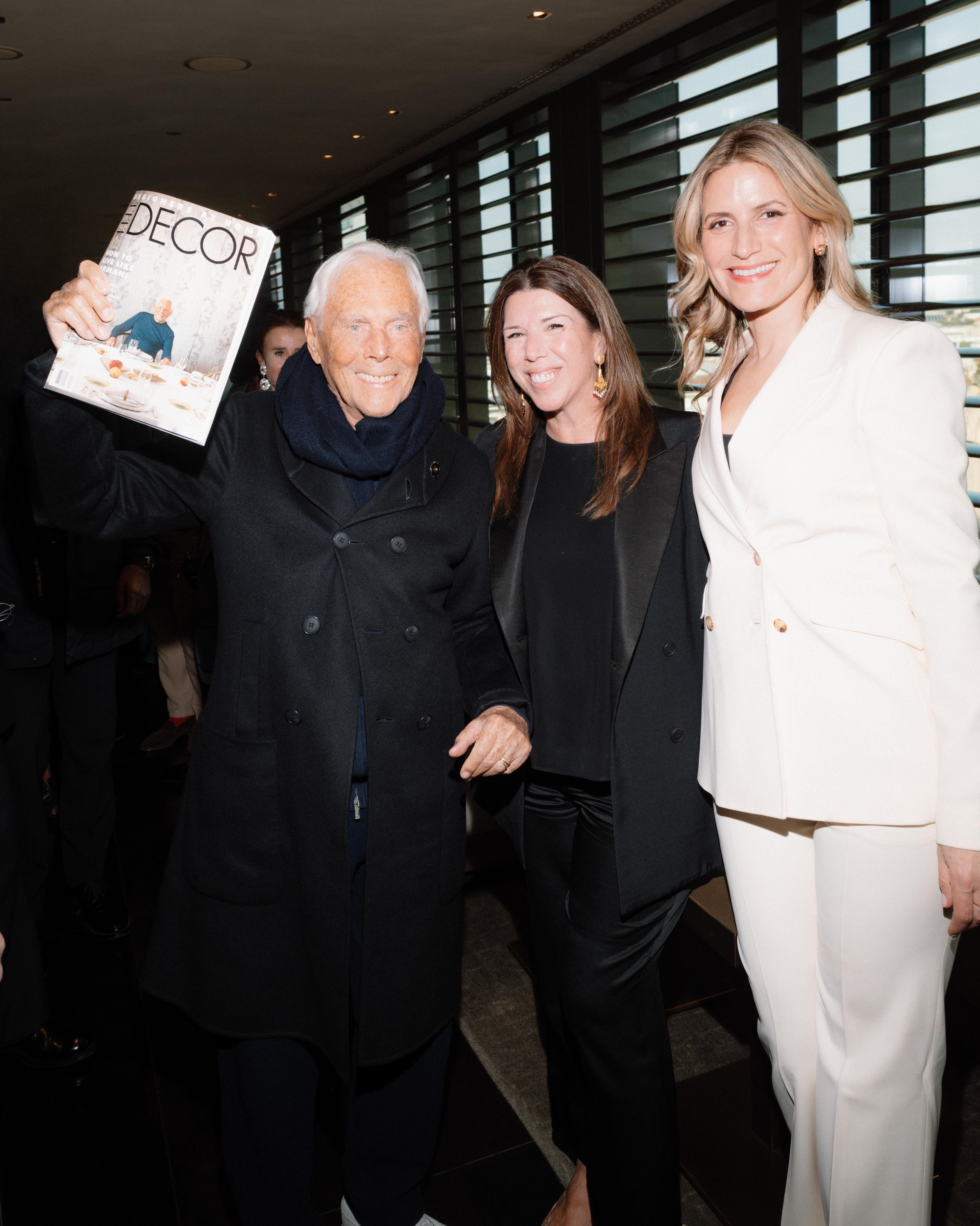 Inside Elle Decor's Milan Design Week Celebration, Featuring Giorgio Armani