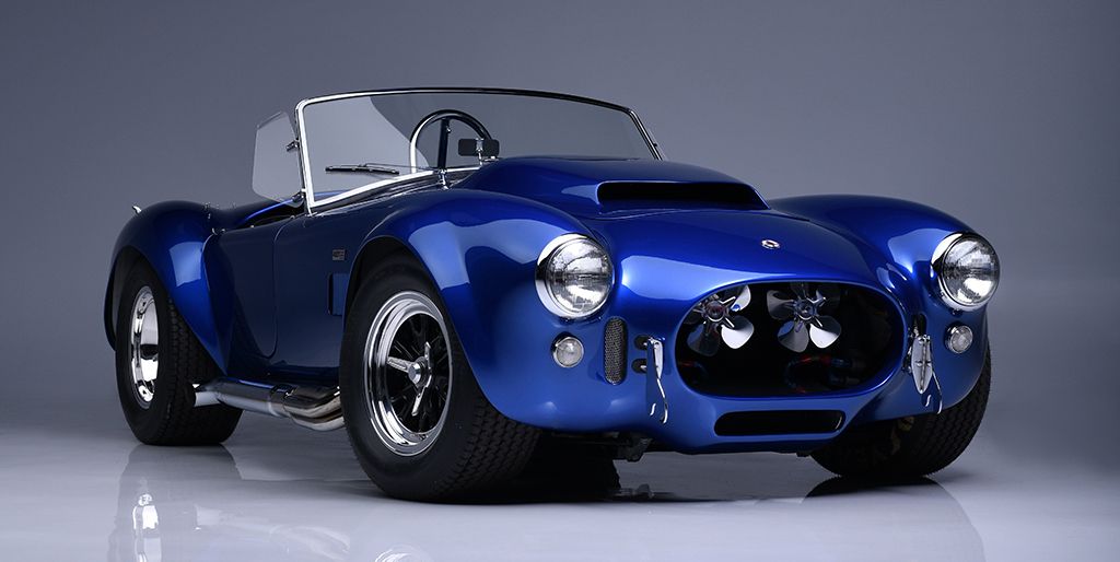 Twin-Supercharged Shelby Cobra 427 Super Snake goes to auction
