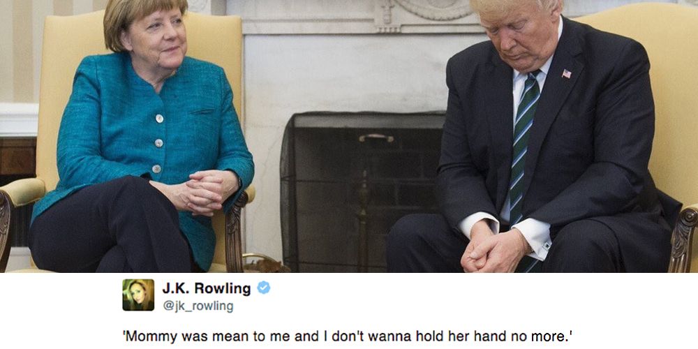 The 19 Realest Tweets About The Trump Family Meeting Germany Chancellor Angela Merkel