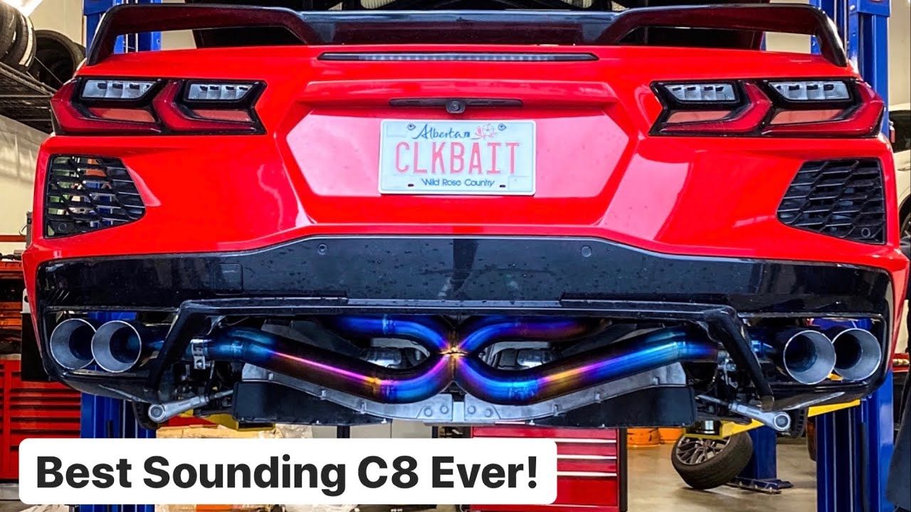 c8 exhaust sound