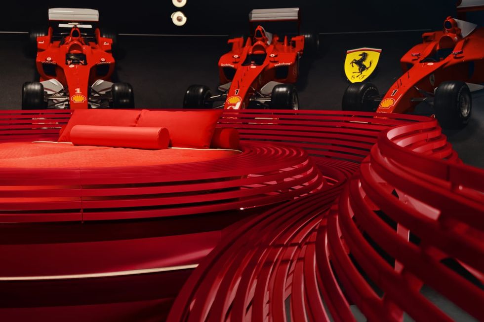 image of "Book Your Next Airbnb Stay at the Ferrari Museum"