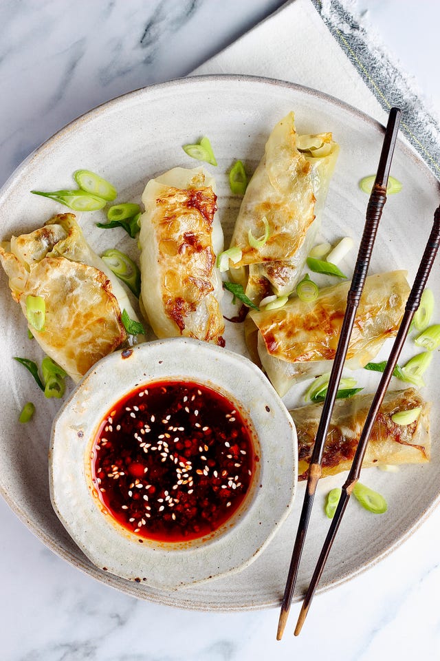 cabbage wrapped dumplings