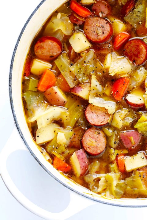 20 Easy Cabbage Soup Recipes - How to Make the Best Cabbage Soup