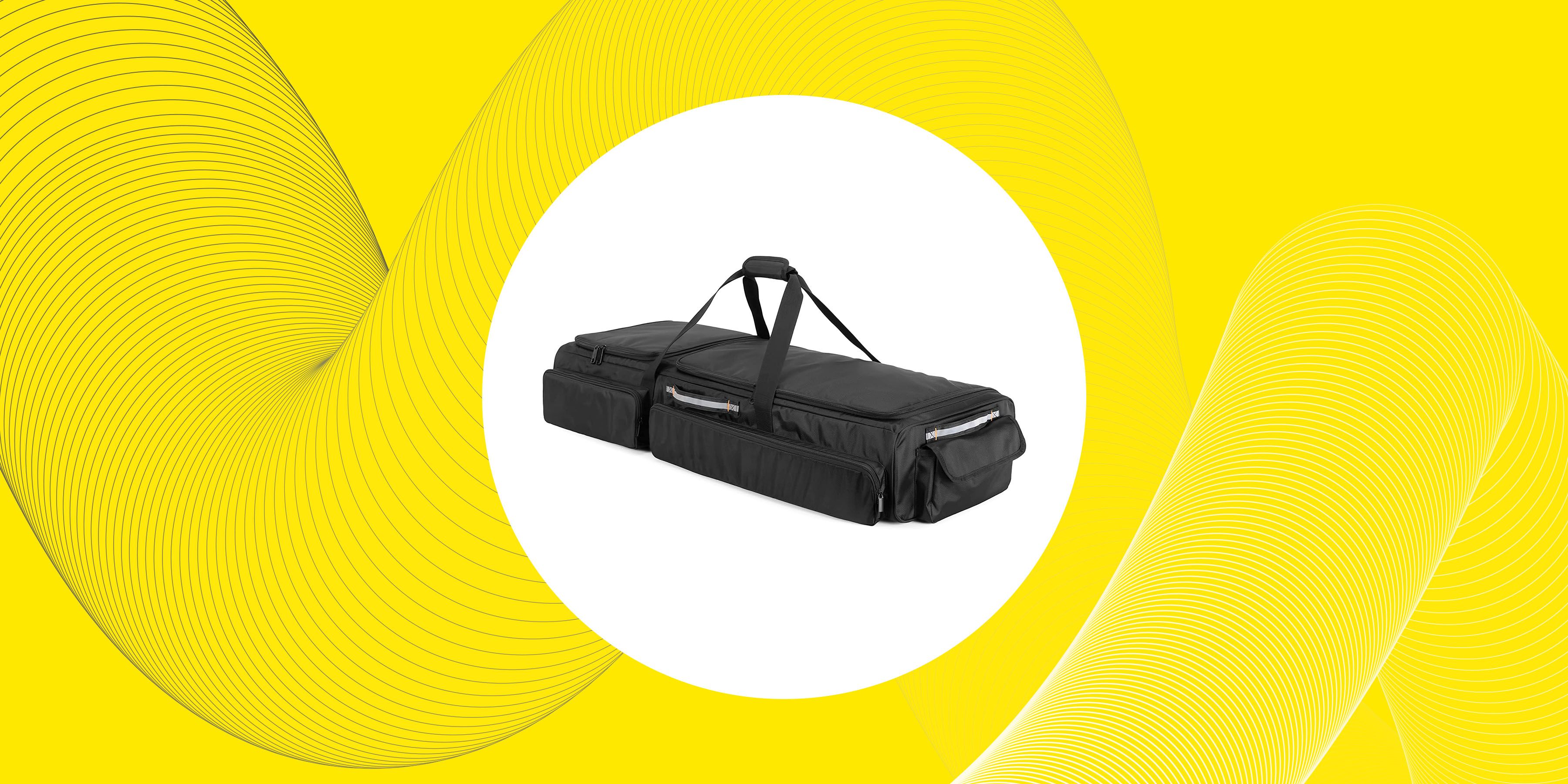 SAMDEW Under Seat Storage Bag Fit for SuperCrew Cab Size Large & Medium 