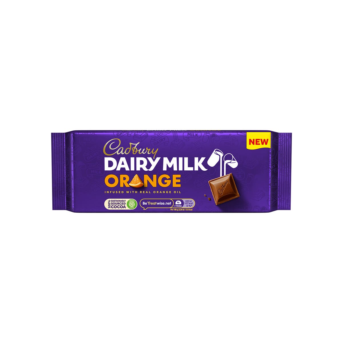 Cadbury launches Dairy Milk chocolate orange bar