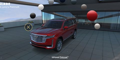 2021 Cadillac Escalade visualizer