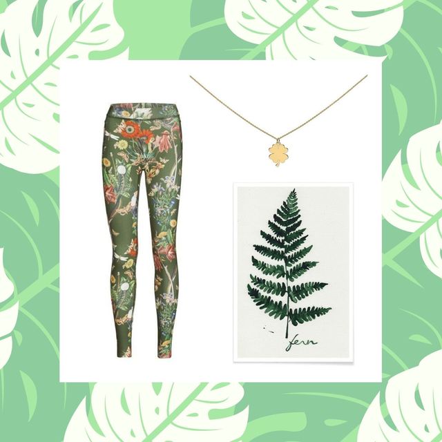Green, Leaf, Tree, Feather, Botany, Illustration, Plant, Vascular plant, Pattern, Trousers, 