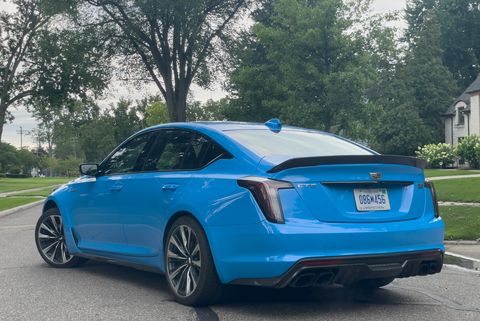 cadillac ct5 v blackwing electric blue 2022