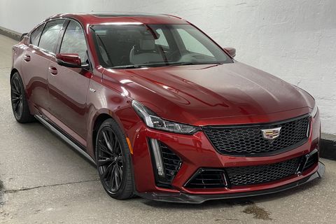 cadillac ct5 v blackwing red 2022