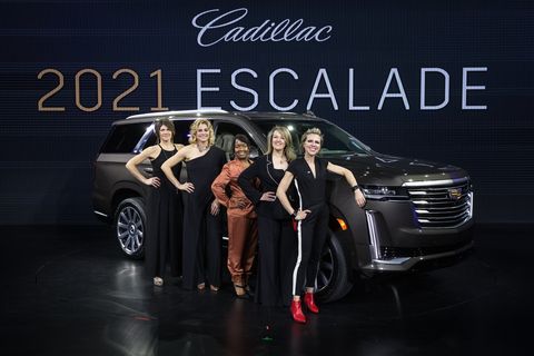 2021 Cadillac Escalade reveal in California