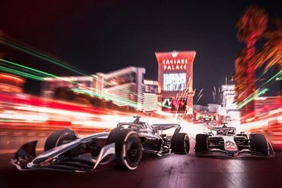 caesars entertainment f1 las vegas