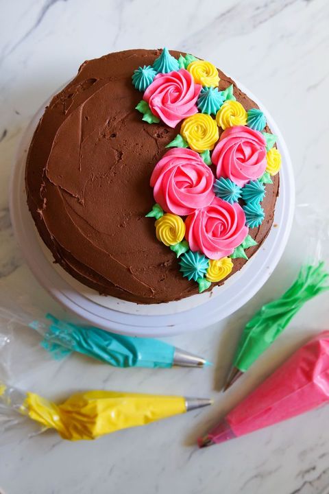 cake decorating ideas flowers