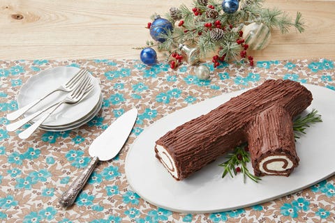 cake decorating ideas holiday yule log