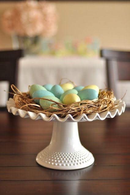 diy easter table decor 