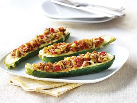 calabacines rellenos de carne