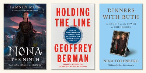 alta journal's california bestsellers list, september 21, 2022, nona the ninth, tamsyn muir, holding the line, dinners with ruth, nina totenberg