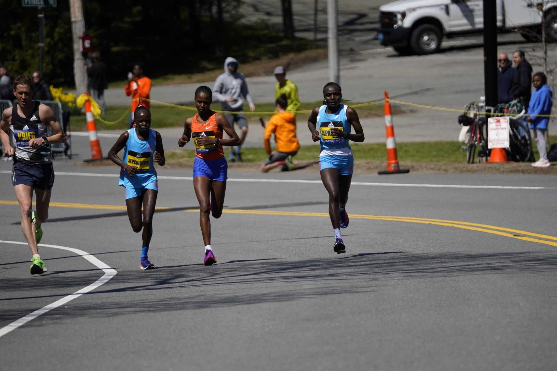 Peres Jepchirchir Storms Down Boylston to Win 2022 Boston Marathon