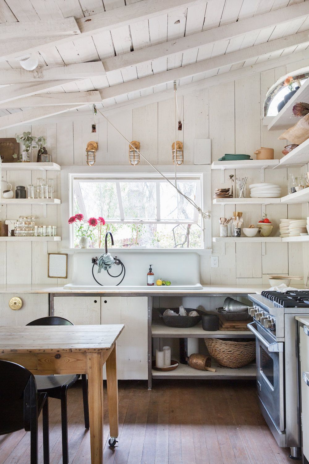 rustic french country kitchen
