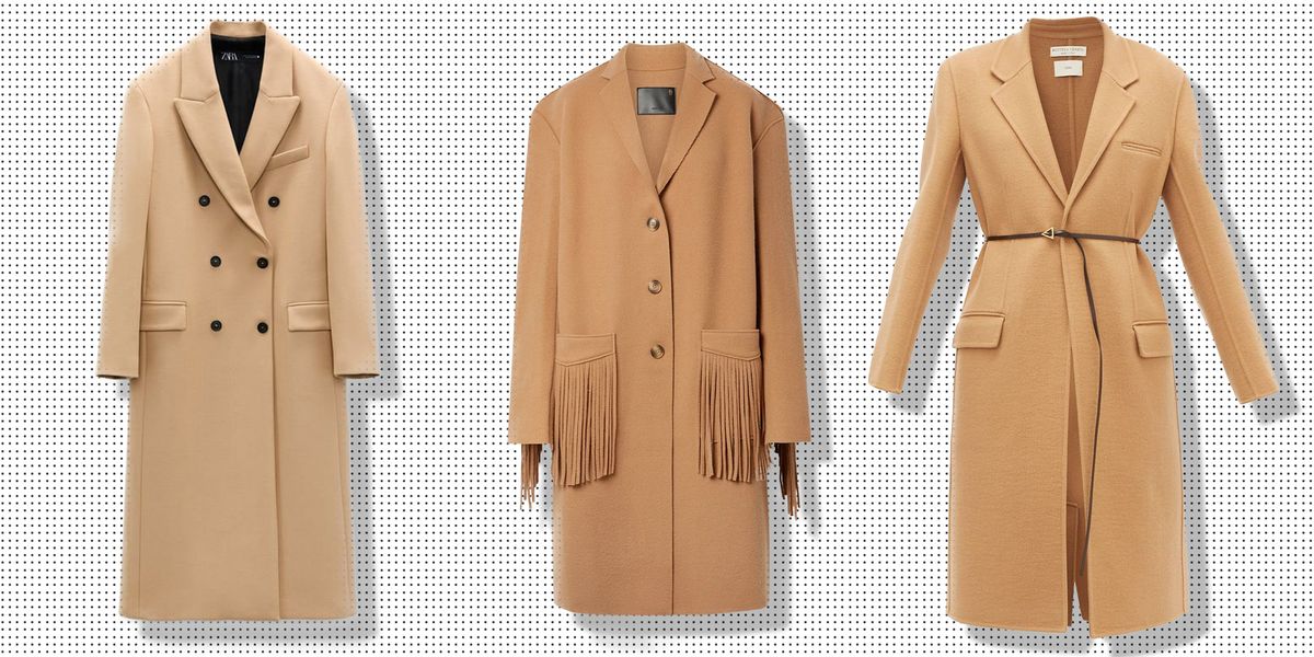24 Of The Best Camel Coats To Now, Camel Color Trench Coat Womens