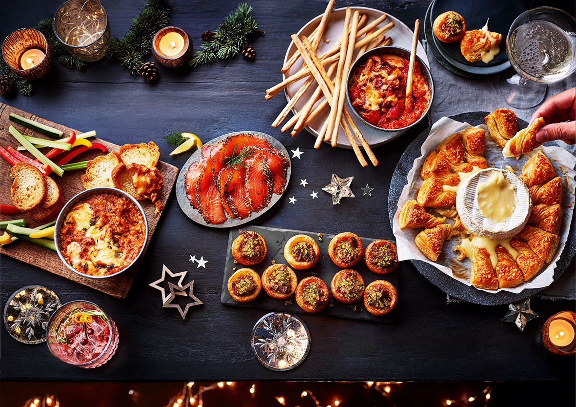 marks and spencer christmas party food