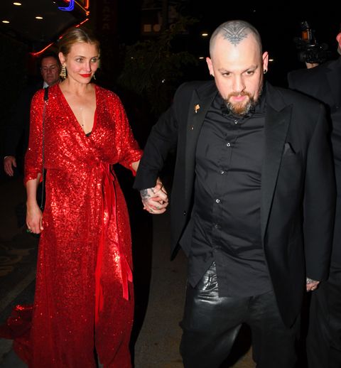 cameron diaz and benji madden in los angeles on april 14, 2018