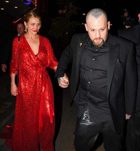 Cameron Diaz and Benji Madden In Los Angeles on April 14, 2018 cameron diaz and benji madden in los angeles on april 14, 2018
