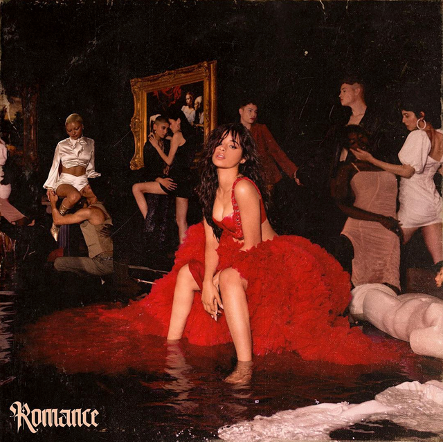 Camila Cabello Wears Sexy Leather Bra on New "Romance" Album Cover