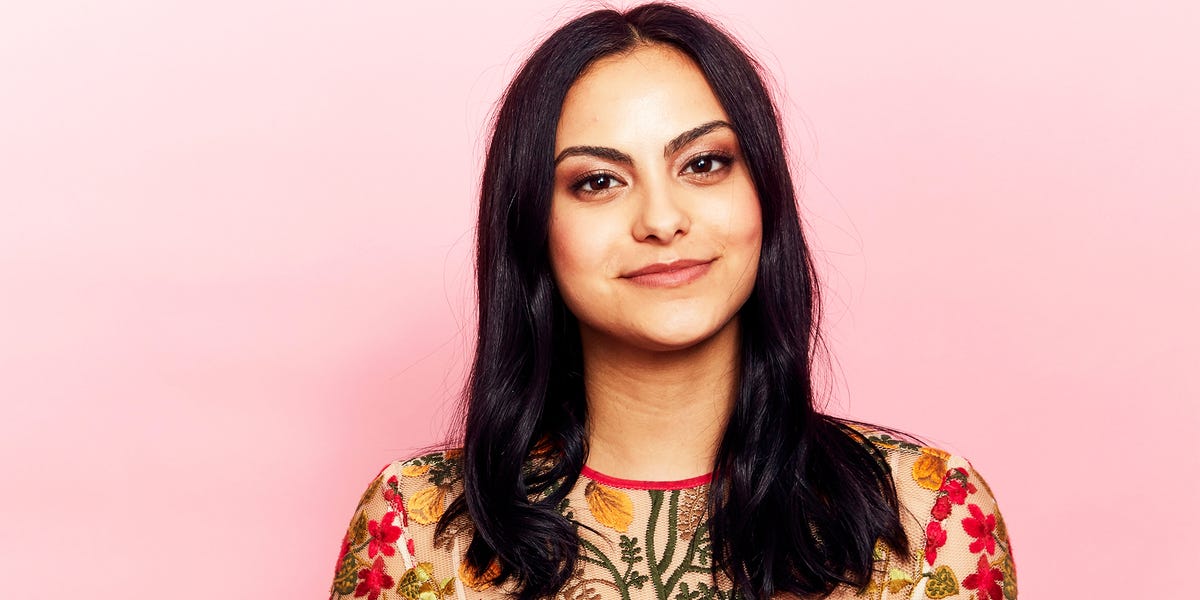 Camila Mendes Uses John Frieda S 10 Frizz Erase Serum To