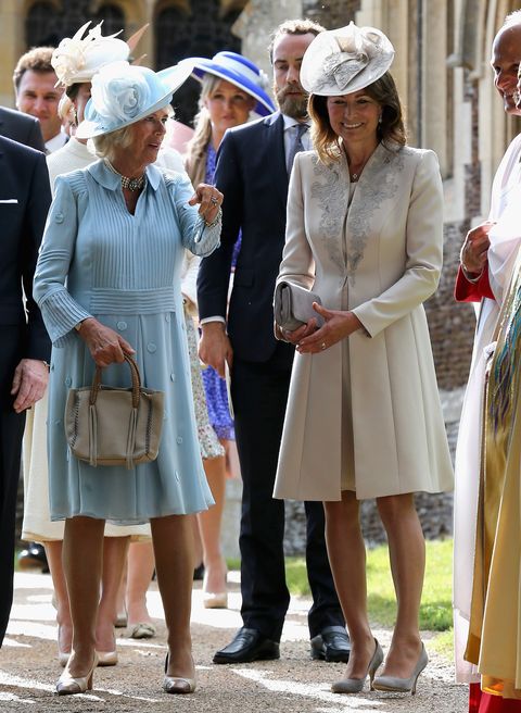 Carole Middleton Best Fashion Looks - Kate and Pippa Middleton's Mother ...