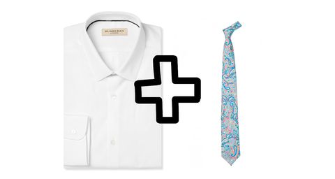 Permitirse Mediador sector Cómo combinar (con estilo) una camisa con una corbata