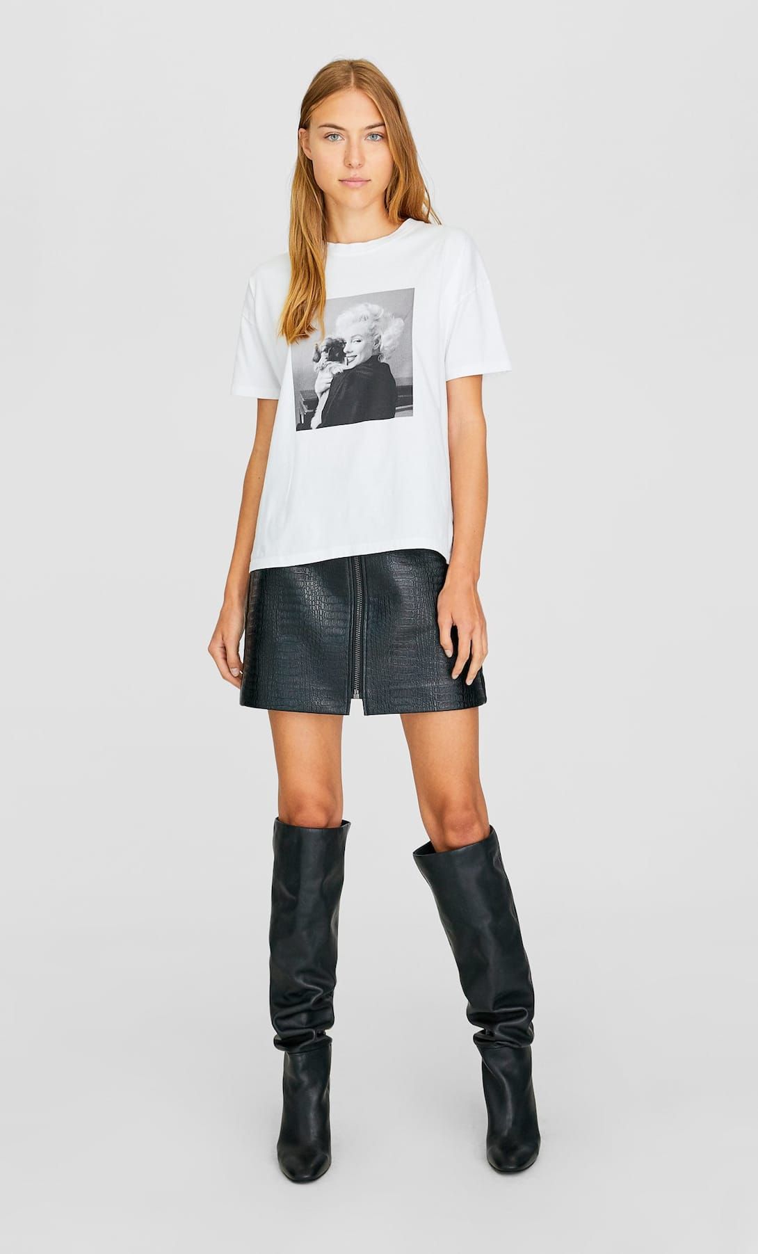 stradivarius camisetas basicas